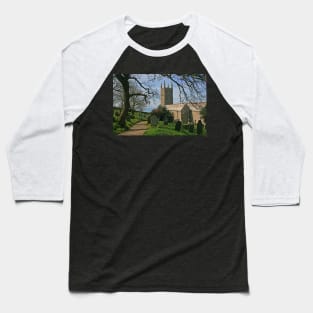 Morwenstow Church Baseball T-Shirt